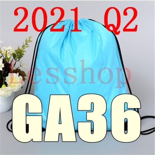 Latest 2021 Q2 GA36 New style GA 36 Bunch of pocket and Pull on the rope bag Handbag