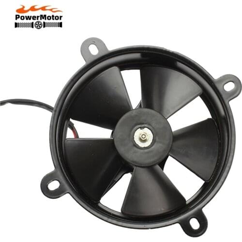 Motocross 12V Cooling Fan Radiator Universal DC Cooler Power Fan Fit For Water-cooled Engine 200-250cc ATV Quad Go-kart