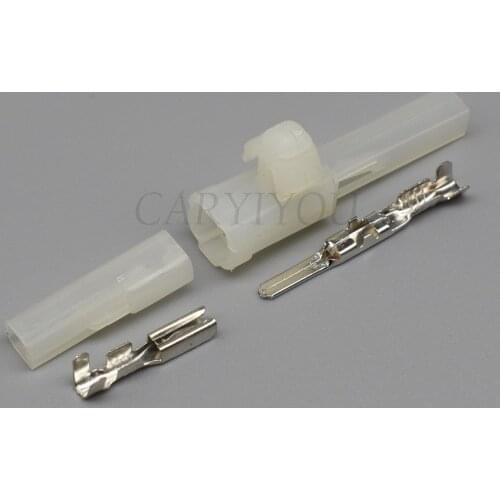 10 Kit 6243-1011 1 Pin Way Male Female Unsealed Led Light Lamp Wiring Harness Electric Wire Cable Connector DJY7011A-2-11/21