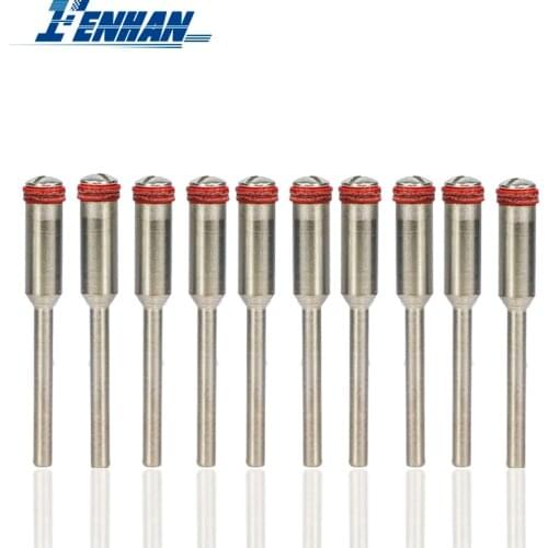 10pcs 2.35/3.0mm Shank Polishing Wheel Mandrels For Dremel Electric Mini Drill Accessories Cutting Wheel Holder Disc Mandrel