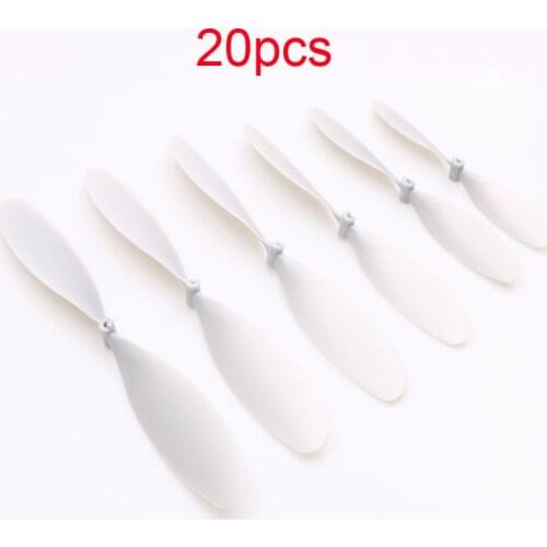 20PCS 6-10Inch Propeller 2-blade Paddle Aperture 1.5mm Silver Grey Props for DIY Elastic Rubber Band Powered Aircraft Model