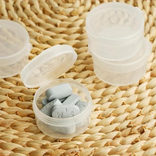 50Pcs Disposable Plastic Mini Containers with Hinged Lids Small Pigment Paint Box Storage Takeaway Sauce Cup Food Box Containers