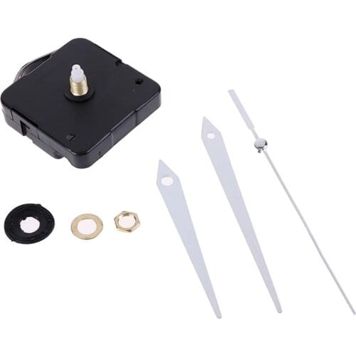 2020 New DIY Clock Mechanism Parts Classic Hanging Black Quartz Watch Wall Clock Movement Quartz Wall Clock Movement