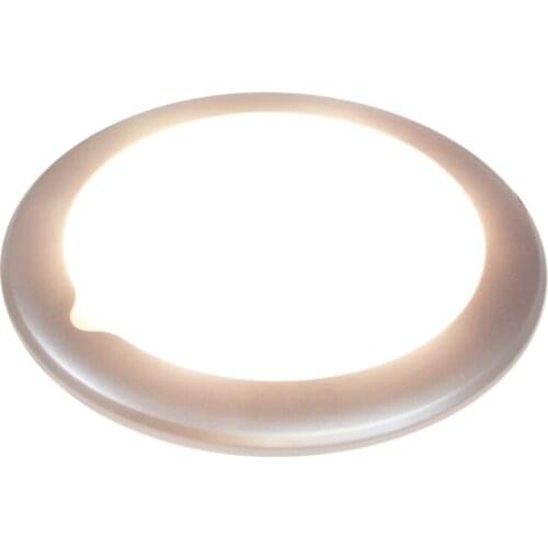 IRV 12V/24V Trailer Parts 95mm Touch Round Warm Color Waterproof IP67 Adjustable RV lighting camper celling led lights 12volts