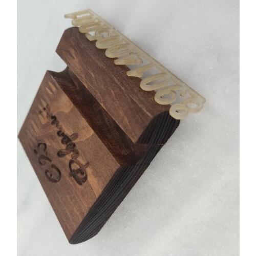 ECO-WOOD-house Mobile Phone Holders