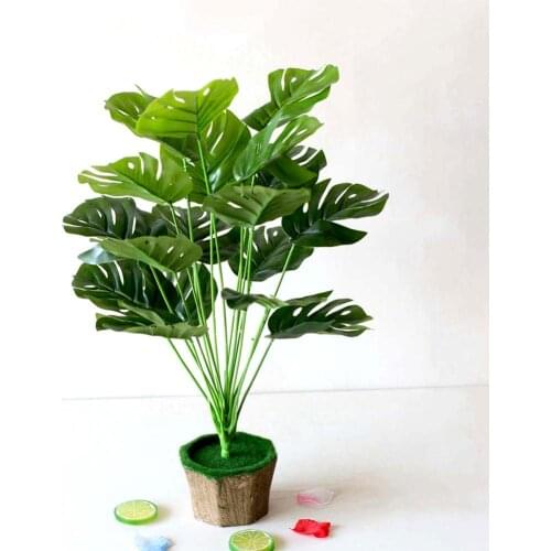 Artificial Tropical Palm Leaves Simulation Plants Home Balcony Garden Landscape Decoration Accessories
