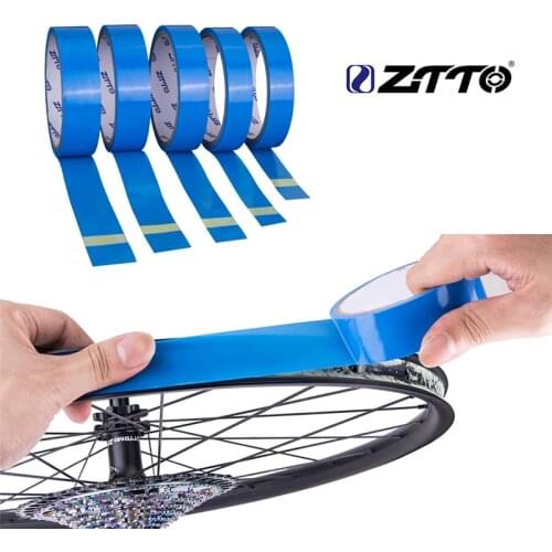 ZTTO Bicycle Tubeless Rim Tape MTB Road Bike Tire Tape Strips Width 21 23 25 27 31 35mm Wheelset Tubular Gluing Bike Tools 10m