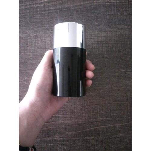 Lot of 50pcs 75g Black Deodorant Container Round push-up Base Lotion foundation Bar large Lip Balm Tube Empty Cosmetic Stick