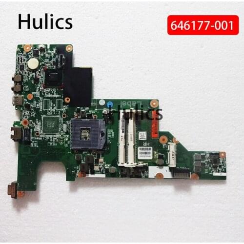 Hulics Original 646177-001 For HP 2000 CQ43 CQ57 430 431 435 630 635 646177-601 Laptop motherboard 646177-501 HM65 main board