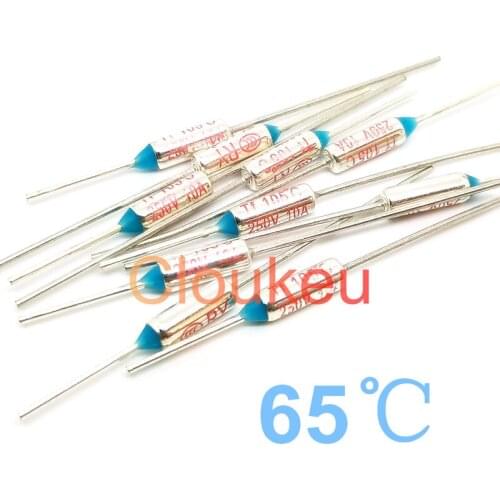 RY Tf 65C 250V10A Metal temperature fuse 65 Centigrade