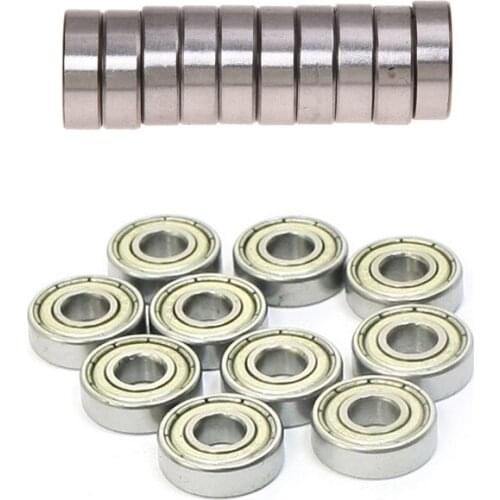 20Pcs Mini Deep Groove Ball Bearing Ball Bearing - 10Pcs 695Z 5Mm x 13Mm x 4Mm & 10Pcs 626-ZZ 6X19X6Mm