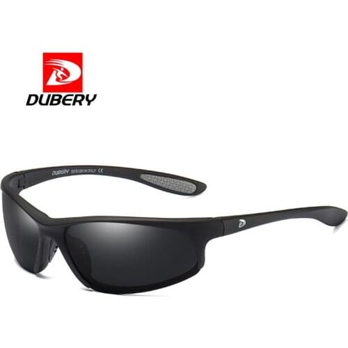 DUBERY New Tac Lens Polarized Sunglasses Sports Riding Sunglasses Fashion Anti-Ultraviolet High Light Transmission