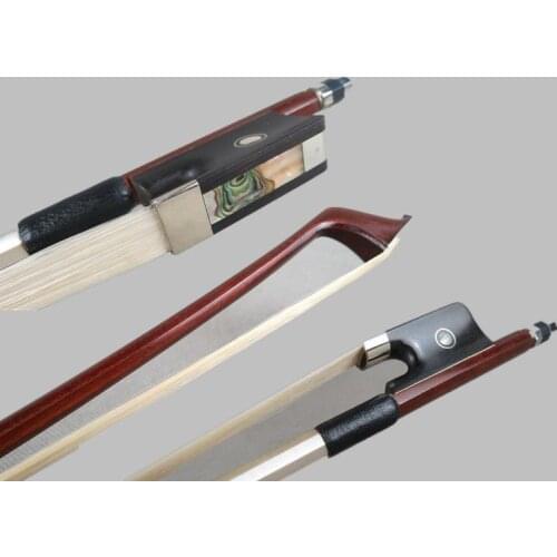 1pcs advanced balanced Brazilian wood 4/4 cello bow ,ebony frog #8614