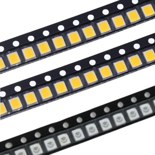 100PCS LED 2835 Car Dashboard Lamp Repair And Replacement LED Chip White Blue Green Yellow Red