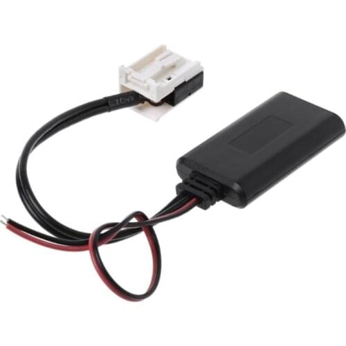 12Pin Module Wireless Radio Stereo AUX-IN Audio Adapter For Peugeot 207 307 407 308 Citroen C2 3 RD4 Bluetooth-enabled devices