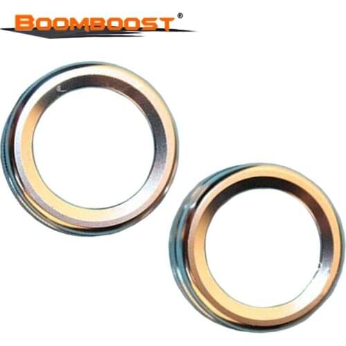 2pcs/set Car accessories Car Air Conditioning On Off turning Switch Knob Decoration For Porsche Cayenne