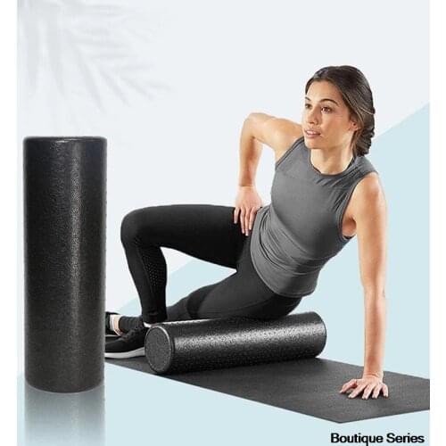 3 Sizes Black Yoga Foam Roller 30/45/60 CM Exercise Equipment Massage Roller Yoga column