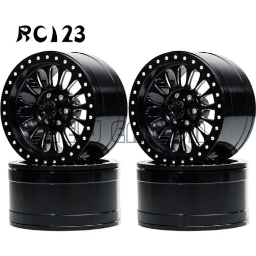 4P 2.2" Metal Beadlock Wheel Hub Rim For RC Rock Crawler Car Axial SCX10 AX10 RR10 Wraith TRX4 KM2 90046 RC Car Parts NEW ENRON