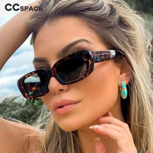 53122 Small Rectangle Sunglasses Women Vintage Brand Designer Square Sun Glasses Shades Female Uv400