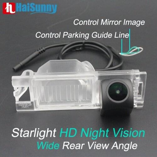 Vehicle Rear View Camera For Hyundai ix35 Tucson 2010 2011 2012 2013 2014 MCCD Fisheye HD Starlight Night Vision Reverse Camera
