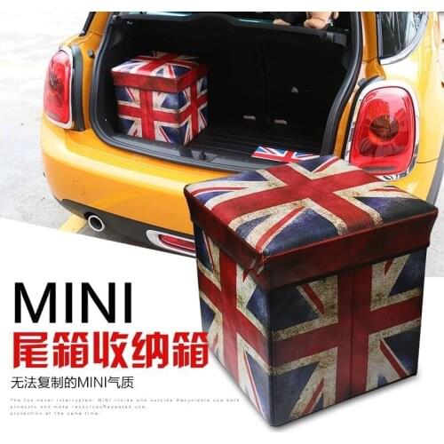 Car Trunk Folding Organizer Cargo Container Box For Mini Cooper S JCW Countryman Clubman F55 F56 F60R55 R56 R60 R61 Car Styling