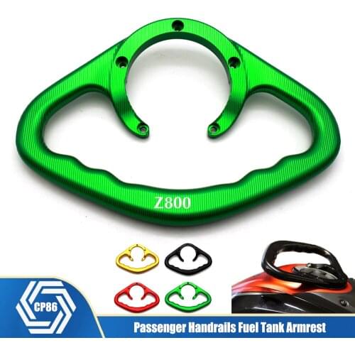 For KAWASAKI Z 800 Z800 CNC Motorcycle Passenger Handgrips Hand Grip Tank Grab Bar Handles Armres