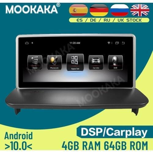 For Volvo c30/s40 04-11 Android 10.0 64G Car Multimedia Player GPS Navigation Auto Radio Stereo Head Unit Recorder Audio DSP