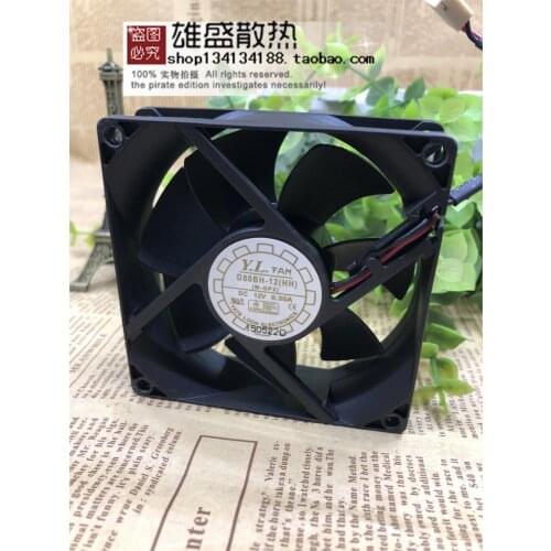 For yue lun 8025 D80BH-12 DC 12V 0.30A Cooling Fan