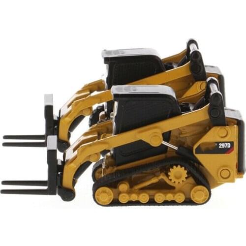 1/64 Scale Engineering Car Model Alloy Diecast 272D2 Skid Steer Loader & 97D2 Compact Track Loader 85609 Collection Toy Gifts