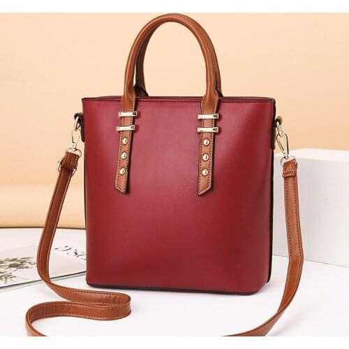 Fashion Simple Womens Bag PU Leather Handbag Ladies Solid Color Messenger Bag Shoulder Bag Wallet Bags Green Chirmas Gifts