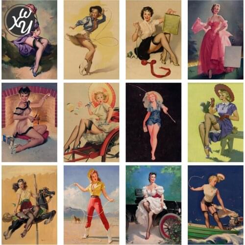 Vintage Diamond Art Diamond Painting Fantasy Sexy Diamond Painting Diamond Mosaic 5D Diamond Painting Kit Accessories Home Decor