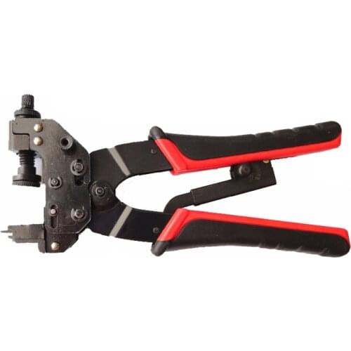 Compression crimping tool for crimp F BNC RCA connectors RG59 RG6 crimping plier LS-DE156 CCTV/CATV cable crimper