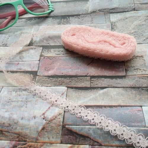 Wholesale 10 yards beautiful 15mm width Carmine lace ribbon lace embroidery DIY Decoration For Sewing Accessories