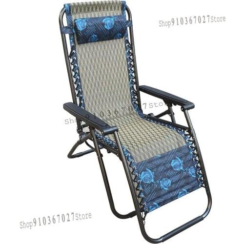 Folding Chair Lunch Break Recliner Chair Elderly Rocking Chair Pregnant Woman Office Nap Lazy Leisure Home Chair