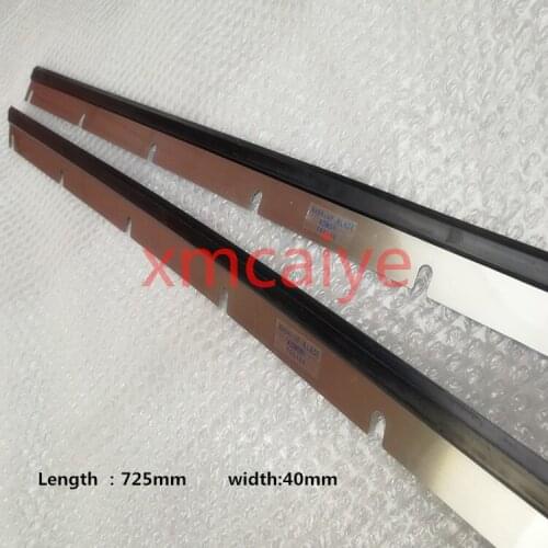 4 pcs Wash up blades For Komori Lithrone26 L725 W40MM 6holes