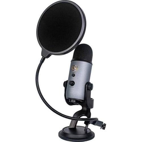 360 Degree Gooseneck Microphone Studio Filter