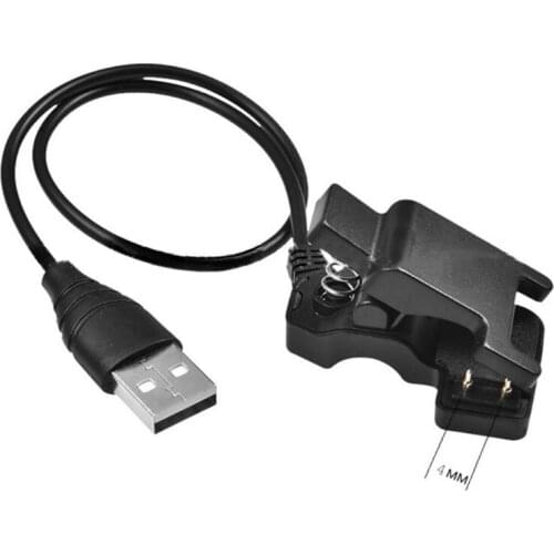 New TW64 68 For Smart Watch Universal USB Charging Cable Charger Clip 2-pin-3mm or 4mm 3-pin-6mm 4-pin-7.6mm