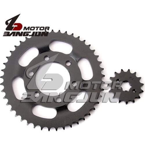 For Yamaha XT225 Wheel Gear Motorcycle Front & Rear Sprocket Geartransmission