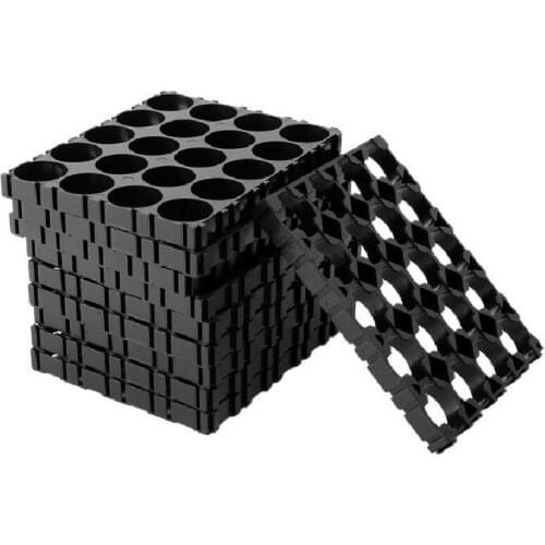 10pc 4x5 Cell Spacer 18650 Batteries Spacer Radiating Holder Bracket Pack Plastic Holder Bracket For Electric Car Bike Battery