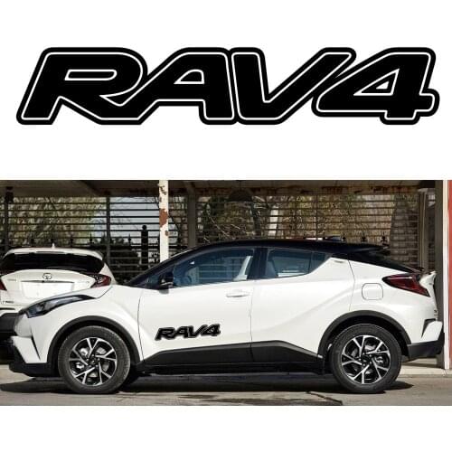 Toyota Rav4 Racing Side Door Striped Car Sticker Fashion Creative Door Car Vinyl Graphic Modification Accessories Decal