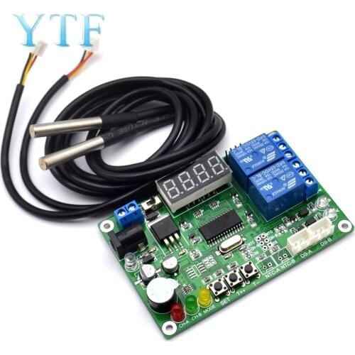 Digital Display Intelligent Temperature Difference Controller Temperature Difference Meter Temperature Control