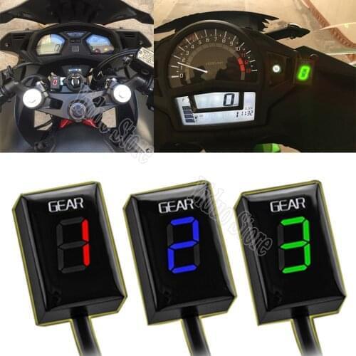 For Honda CB500X VFR 800 CB1000R CB400SF CBR650F CB650F Motorcycle 1-6 Level Ecu Plug Mount Speed Gear Display Indicator