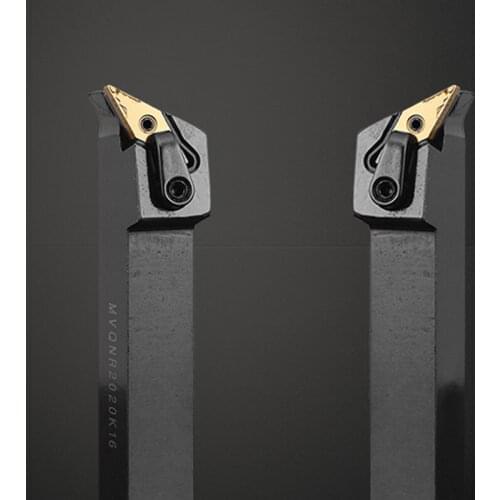 GULING 117.5 degree MVQNR 2020K16 / 2525M16 / 3232P16 diamond point cutter for CNC tool bar external profiling turning tools bar