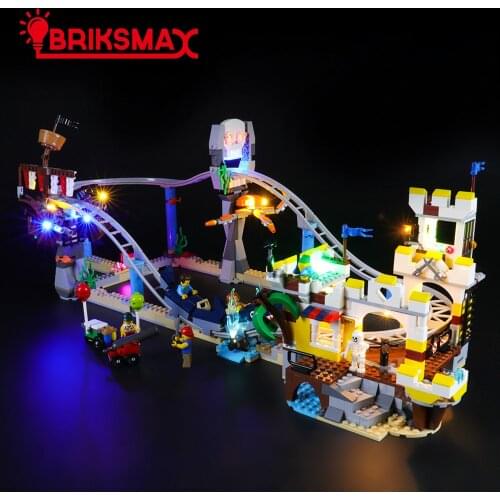 BriksMax Led Light Kit For 31084 Creator Pirate Roller Coaster