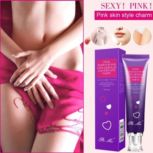Korea Women Body Cream Vaginal Lips Private Part Pink Underarm Intimate Whitening Cream Brighten Dark Nipple Bleaching Skin Care