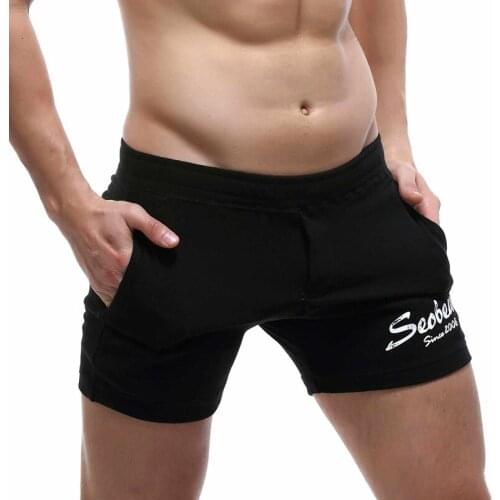 High Quality Shorts Men Gym Fitness Running Shorts Cotton Mens Professional Bodybuilding Training Short Sport Jogging Sweatpants