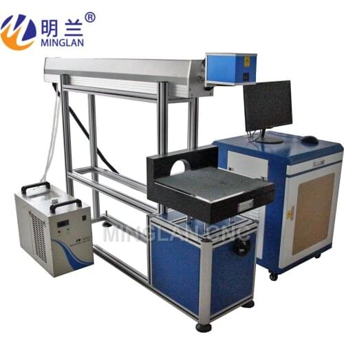 MINGLAN CO2 Laser Marking Machine scanning for non-metal
