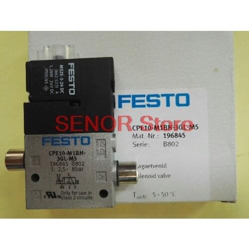 New original solenoid valve CPE10-M1BH-3GL-M5 196845