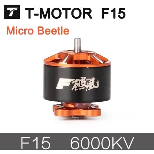 Original T-motor F15 6000KV Brushless Electrical Motor Micro Beetle motor For FPV Racing Drone RC Multirotor Frame FPV Freestyle