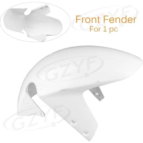 ABS Plastic Front Fender Fit for Suzuki 00-02 GSXR1000 K1 & 01-03 GSXR 600 750 K2 Injection Mould Motorcycle Fairing Cover Parts